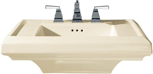 American Standard 0780 008 222 Town Square 27 Inch Pedestal Sink