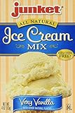 Junket Very Vanilla Ice Cream Mix, 4 oz (Pack of 3)