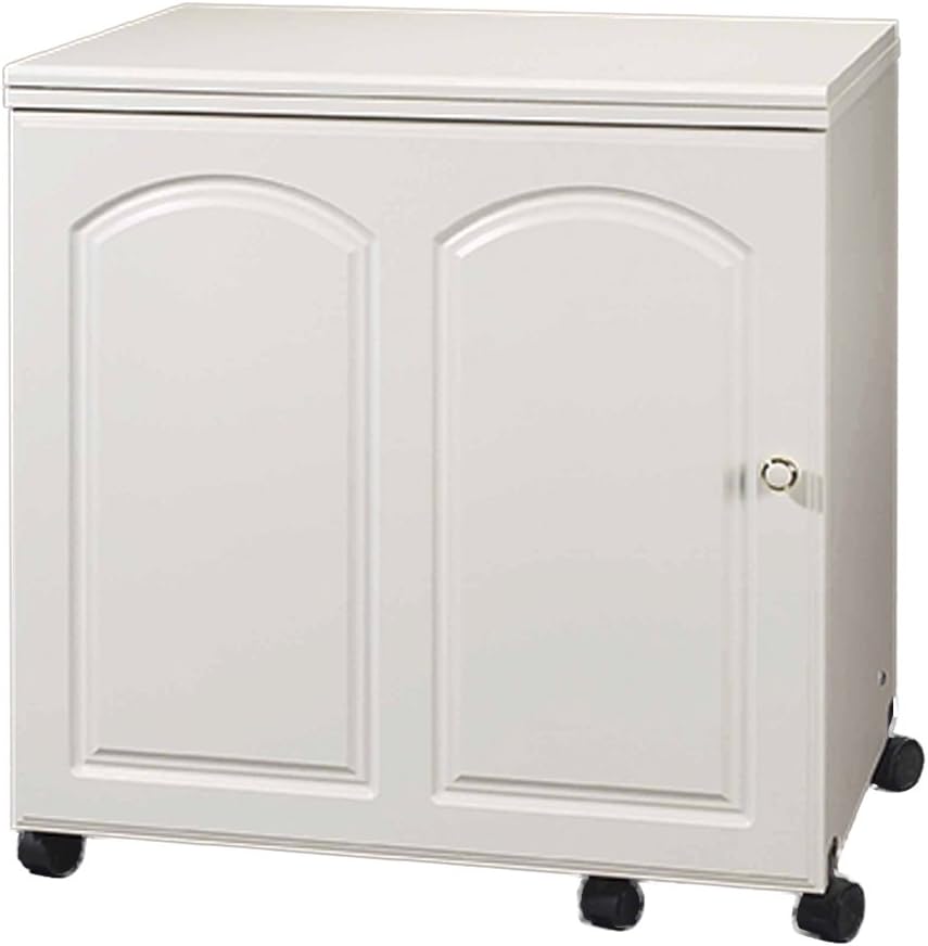 Model 4400 Limited Space Sewing Console Space Saving Cabinet With Electric Lift White