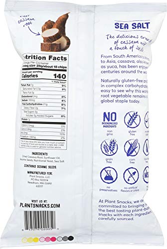 StarSun Depot Yuca Root Chips Sea Salt 5 Oz (1 Item)