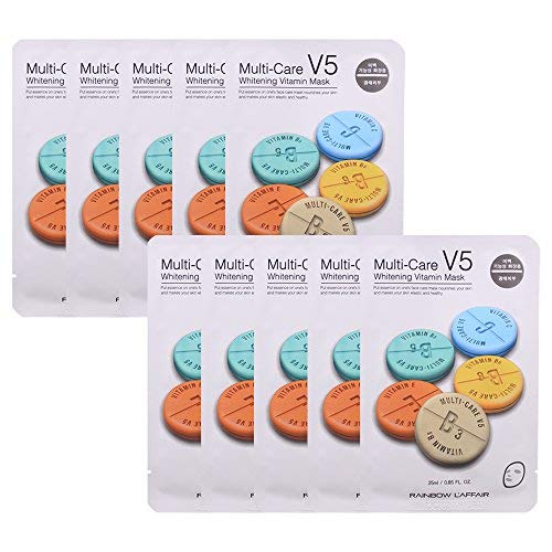 L'AFFAIR Sheet Mask Set Korean Skin Care, 'Brightening' -10 Masks- - //coolthings.us