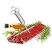 Flyspin Heavy Duty Meat Marinade Injector,304 Stainless Steel,2 Oz,3 Needles,Seasoning Injector for Smoking Meat,BBQ