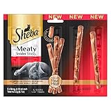 Sheba Meaty Tender Sticks With Beef Cat Treats (5 Treats), 0.7 Oz