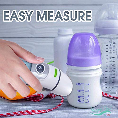 Baby, Children's, Adult Ear and Forehead Digital Thermometer - Temporal Electronic Infrared, Dual F & C Temperature Mode, Fast 1 Second Read, for Infants, Babies, Kids & Adults, Ear Termometro