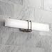 Exeter Modern Wall Light LED Brushed Nickel 24