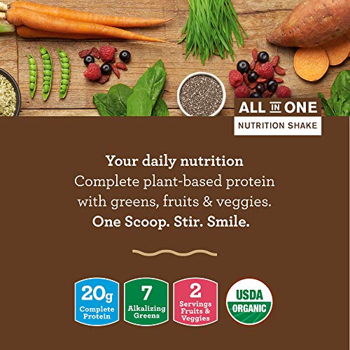 Amazing Grass Protein Superfood: Organic Vegan Protein Powder, Plant Based Meal Replacement Shake with 2 servings of Fruits and Veggies, Rich Chocolate Flavor, 18 Servings - Thumbnail 5