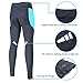 Womens Cycling Pants Long Bicycle Bike Shorts with 4D Gel Padded - Breathable Cycling Tights Capris with Drawstring Cord for Biking Riding Biker Pants Legging Clothes