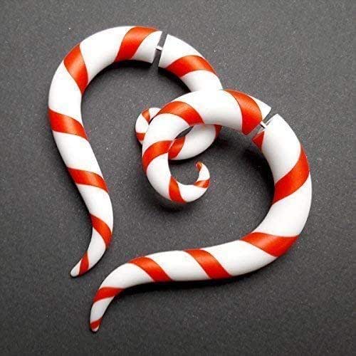 Christmas Candy Earrings Lollipop Earrings Candy Cane