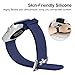 UMTELE for Watch Sport Band 38mm 40mm, Soft Silicone Replacement Band Sport Strap with Ventilation Holes Replacement with Watch Series 4/3/2/1