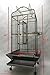 Homey Pet L24 xW22 xH61 Large Parrot Cage, Open Playtop, Black Hammer Spraythumb 1