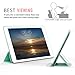 MoKo Case for iPad Pro 9.7 - Slim Lightweight Smart-shell Stand Cover with Translucent Frosted Back Protector for Apple iPad Pro 9.7 Inch 2016 Release Tablet, Mint GREEN (with Auto Wake / Sleep)