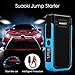 Suaoki U10 800A Peak 20000mAh Portable Car Jump Starter (Up to 6.0L Gas or 5.0L Diesel Engines) Auto Battery Booster Power Pack Phone Charger With Smart Charging Ports