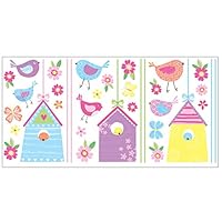 Fun4Walls WS40249 Bird Houses Wall Stickers