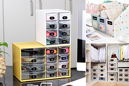 130 Chalkboard Labels,Airbay Reusable Chalkboard Stickers with 1 Erasable Chalk Markers For Mason Jars, Wine Glasses and Best Organize Your Home or Kitchen