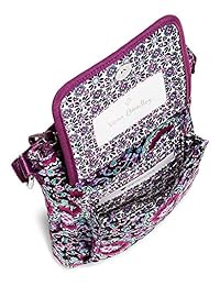 Vera Bradley Iconic Mini RFID Hipster en medallón lila, algodón exclusivo