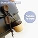 Portable Bluetooth Speaker Nut, Tonsum Mini Wireless Wood Outdoor Rechargeable Loudspeaker Car Subwoofer stereo audio player as Christmas Gift for Smartphone and Home Deco