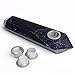 Xmifer 5pcs 0.5Inch Diameter Crystal Tobacco Pipe Stainless Steel Mental Screen Filters for Crystal Smoking Pipes Use (Silver)