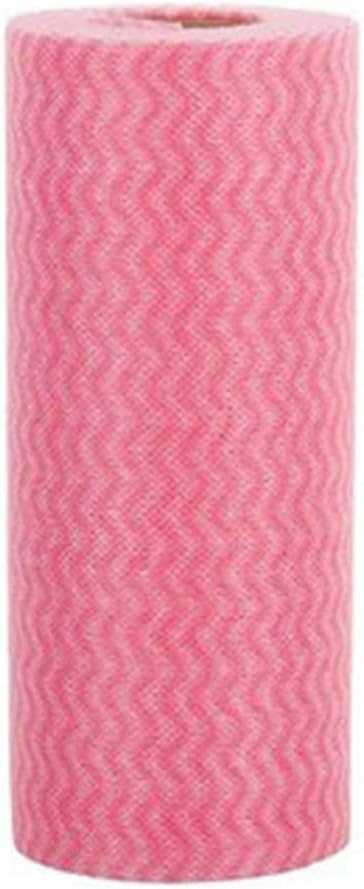 YHCWJZP Disposable Dishcloth, 50Pcs/Roll Disposable Dishcloth Kitchen Bathroom Cleaning Washing Cloth Rag Kitchen Tools Kitchen Supplies