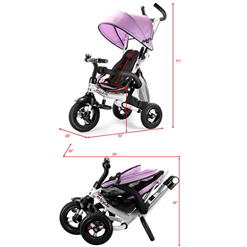 6 Costzon+Detachable+Guardrail+Adjustable+Absorption