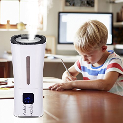 image for RUBEDER Ultrasonic Humidifier Cool Mist with Remote Control Humidity M