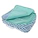 Flight 001 Spacepak Clothes, Stripe Ocean Blue, One Size