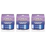 L'Oreal Paris Skin Care Collagen Moisture Filler Day/Night Cream, 1.7 Fluid Ounce, Pack of 3
