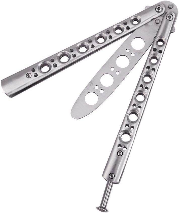 Butterfly Training Knife，Training Knifes Blade Tool - NOT REAL - NO SHARP
