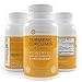 High Potency Organic Turmeric Curcumin with BioPerine Black Pepper Extract 1000mg 95% Standardized Curcuminoids - Joint Support Mobility Pain Relief Supplement - 120 Veggie Capsules by Best Naturels