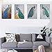 TISOSO Elegant Proud Peacock Tin Sign Art Oil Painting Wall Decor Garage Diner Cafe Vintage Metal Bar Signs for Home Living Room Bedroom Bathroom Office 2pcs-8x12inch