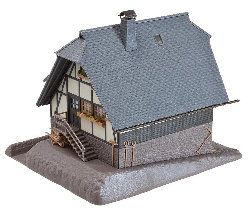FALLER 130387 - Kleines Schwarzwaldhaus, 155 x 125 x 123 mm, Schwarz – Bild 3
