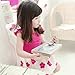 Weixinbuy Kids Girl Sleeveless Flower Princess Party Dress Rose XL