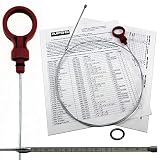 TRANSMISSION FLUID DIPSTICK TOOL for Chrysler/Jeep/Dodge W/INSTRUCTIONS auto trans Dealer #s : 8863B, 9336, 42RLE, NAG1, 62TE 2.7 3.5 3.6 3.7 5.7 6.1 6.4