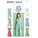 BUTTERICK PATTERNS B5030 Misses' Dress, Belt and Sash, Size BB (8-10-12-14)