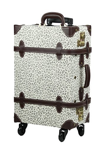 moierg vintage trolley luggage