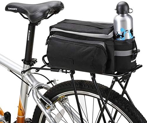 Enchante Jerry Bicycle Bags & Panniers - New Multifunctional Mountain Bike Saddle Basket Bicycle Rear Rack Bag Becicle Bicycle Pack Trunk Pannier Bycicle Bag 1 PCs