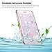 iMusi Cases for iPhone 7 Plus, Smart Clear View Window Plating PC Mirror Flip Phone Cover for iPhone 7 Plus - Rose Gold