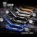 MZS CNC Pivot Brake Clutch Levers for Yamaha YZ80 YZ85 1995-2014/ TTR230 2005-2017 (Blue)