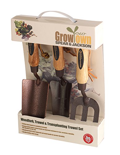 Click Here to See More Images Spear & Jackson ELEMENTS3PS 3-Piece Elements Grow Your Own Gift Set