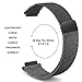 C2D JOY Compatible with Garmin Forerunner 920XT Band Replacement Accessories (Pins and Pin Removal Tool) Metal Weave Strap for Daily FR920XT Watchband - 1601, M/5.5-7.6 in.