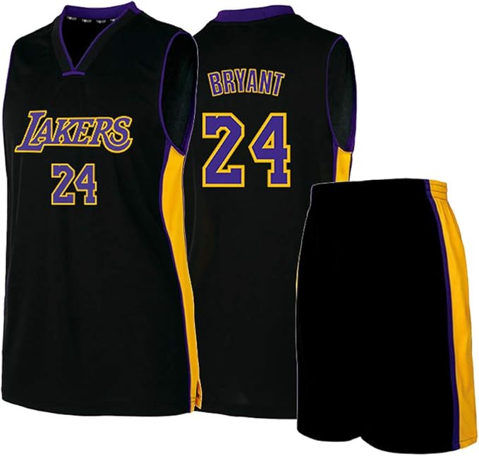 black lakers top
