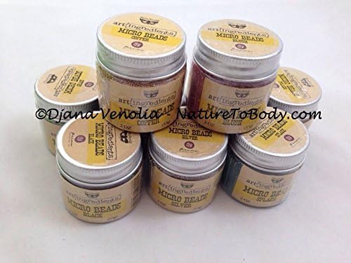 Winter 2016 Prima Marketing Art Ingredients Micro Beads Bundle with 9 Items