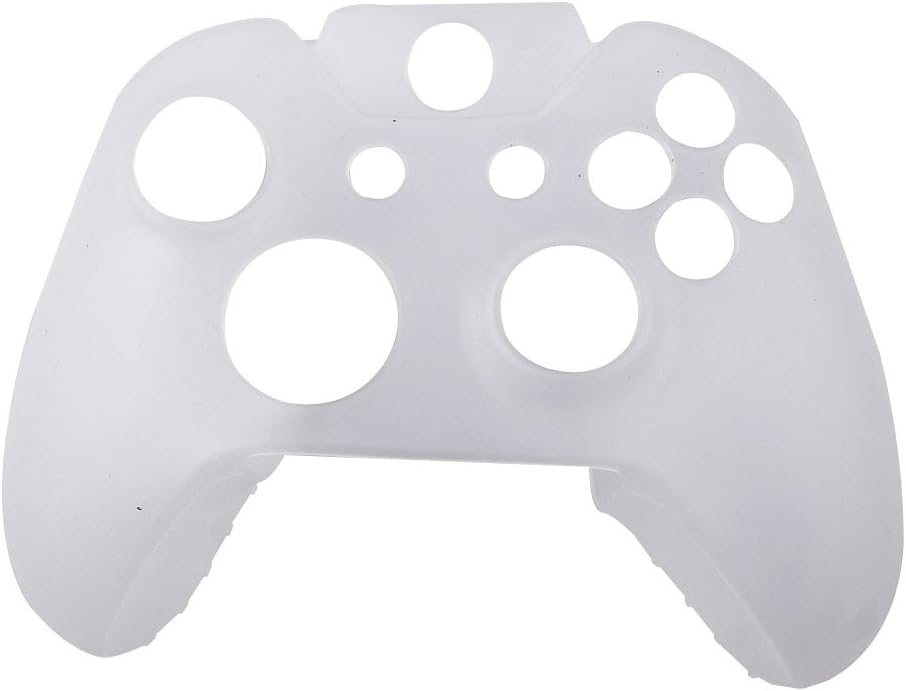 Factop Silicon Protection Case Cover Skin for xBox one Controller White