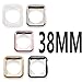 Compatible Apple Watch Cover 38mm [5 Pack], MAIRUI Protector Bumper Case Ultra-Slim Lightweight Protective Guard for Apple Watch Series 3/2/1, iWatch Sport/Edition/Nike+