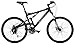 2020 Gravity FSX 2.0 Dual Full Suspension Mountain Bike with Disc Brakes (Matt Black with Black Wheels, 15inch)thumb 1