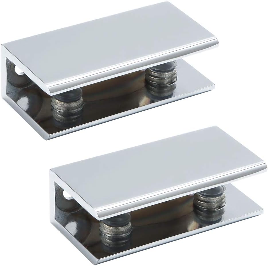 Smedbo – Mensola Air Per Bagno, In Vetro Satinato Con Staffe, 60 Cm, Colore Argento E Bianco, Chiusura A Scomparsa