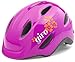 Giro Scamp Youth Recreational Bike Cycling Helmet - Small (49-53 cm), Magenta/Flowers (Discontinued)