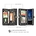 Galaxy Note 9 Wallet Case,AKHVRS Handmade Premium Cowhide Leather Wallet Case,Zipper Wallet Case [Magnetic Closure]Detachable Magnetic Case & Card Slots for Samsung Galaxy Note 9 - Black