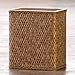 LaMont Home Carter Collection - Rectangular Wastebasket, Cappuccino