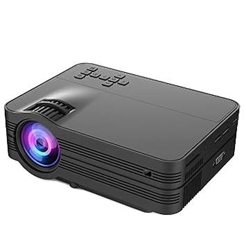 MHOLR Mini Proyector Proyector LED 2000 Lumen TV Home Theater LCD ...