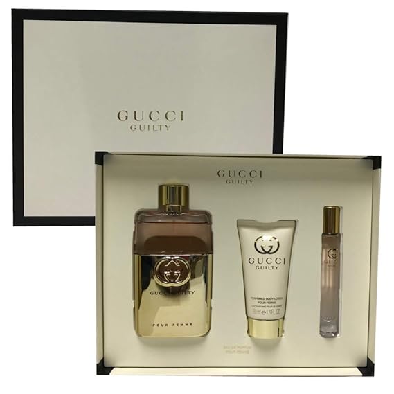 gucci guilty black womens gift set